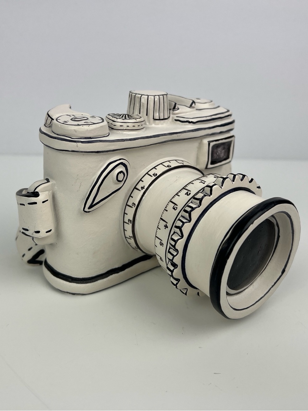 Pop Art Ashland Camera Figurine Life Size Lifelike Home Office Decor
